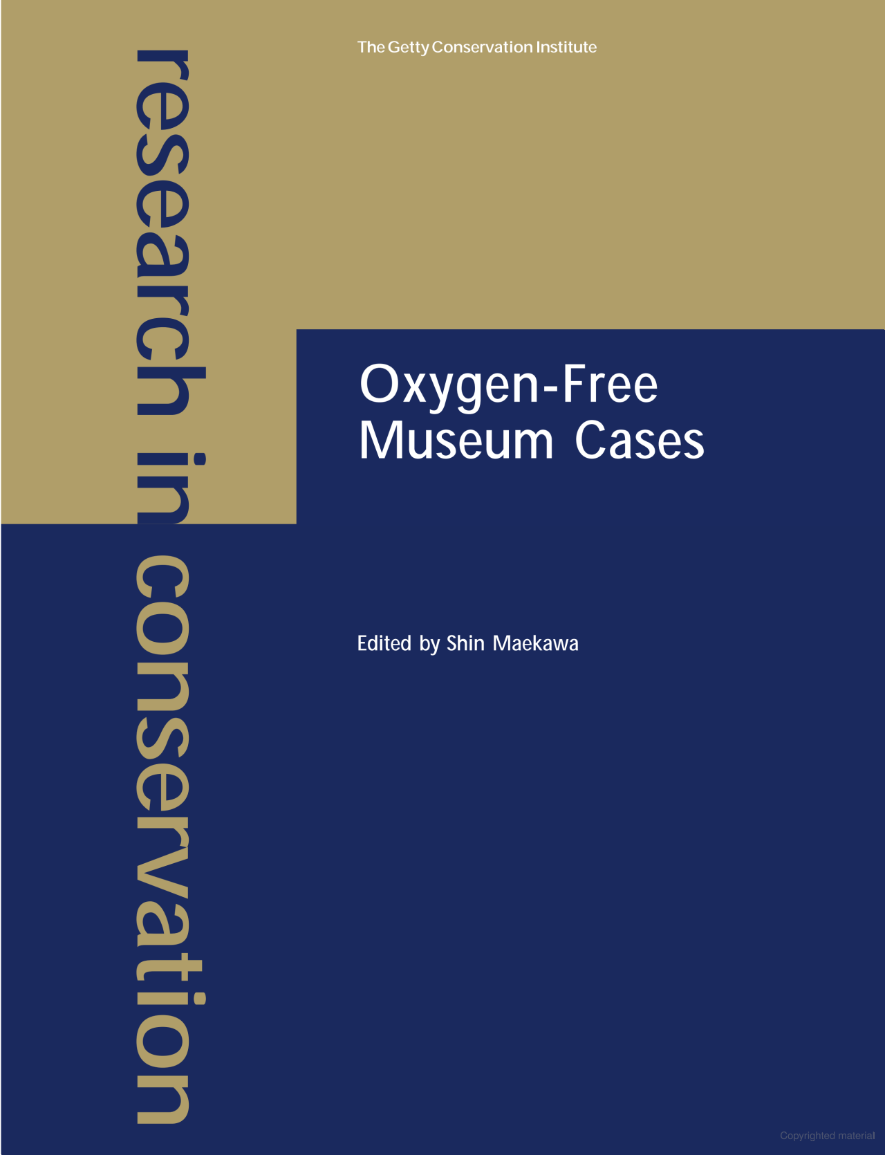EBook from Shin Maekawas preservation study caled Oxygen Free Museum Cases